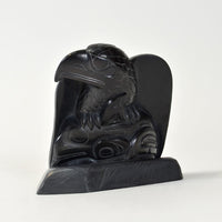 Eagle and Killerwhale - Argillite Sculpture