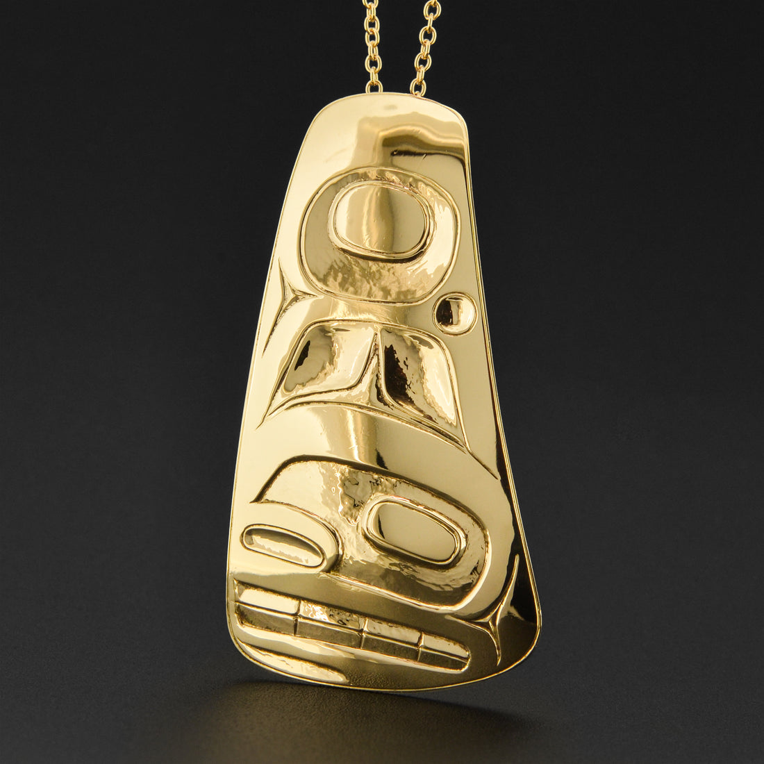 Killerwhale - 20k Gold Pendant