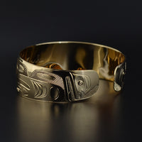 Bear - 14k Gold Bracelet