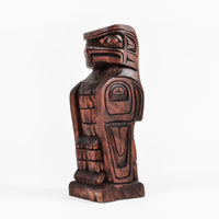 Eagle - Yellow Cedar Model Pole