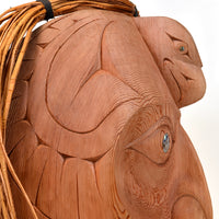 Guidance From Eagle Spirit - Red Cedar Mask