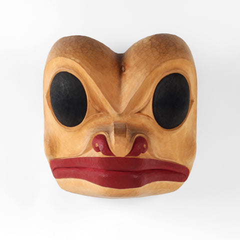 Frog<br>Yellow Cedar Mask