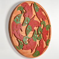 The Return of the Salmon - Red Cedar Panel