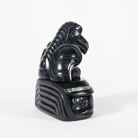 Raven and Clamshell - Argillite Sculpture