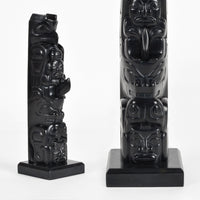 Gunar and Eagle - Argillite Pole
