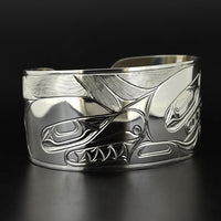Pod of Killerwhales - Silver Bracelet