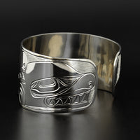 Pod of Killerwhales - Silver Bracelet