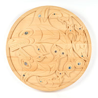 Teachings of Mother Orca - Yellow Cedar Panel