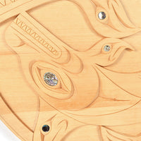 Teachings of Mother Orca - Yellow Cedar Panel