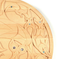 Teachings of Mother Orca - Yellow Cedar Panel