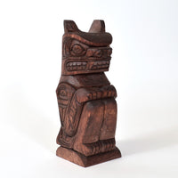 Bear - Yellow Cedar Sculpture