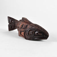 Salmon - Red Cedar Sculpture
