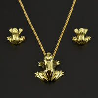 Frog - 18k Gold Pendant