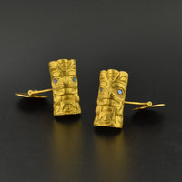 Beavers - 22k Gold Cufflinks