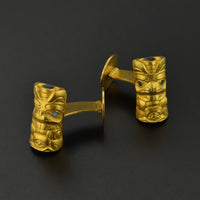 Beavers - 22k Gold Cufflinks