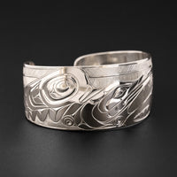 Hummingbird Mother - Silver Bracelet