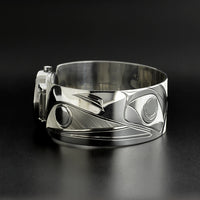 Raven and Eagle - Silver Watch