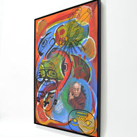 Dancing to Enlightenment - Acrylic on Canvas