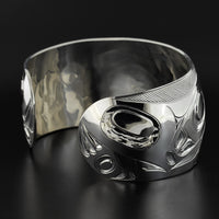 Bear and Frog - Silver Bracelet