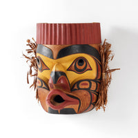 Fire Man - Cedar Mask