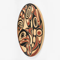 Thunderbird and Killerwhale - Cedar Panel