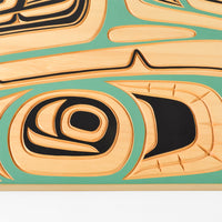 Raven - Yellow Cedar Panel