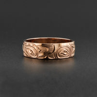 Eagle - 14k Rose Gold Ring