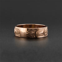 Eagle - 14k Rose Gold Ring