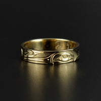 Hummingbird - 14k Gold Ring