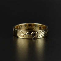 Hummingbird - 14k Gold Ring