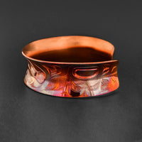 Eagle and Raven - Copper Bracelet