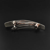 Wolf - Silver Barrette