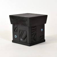 Abstract - Bentwood Box with Abalone Inlays