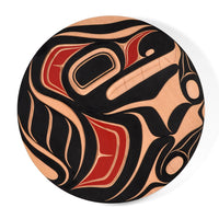 Wolf - Red Cedar Panel