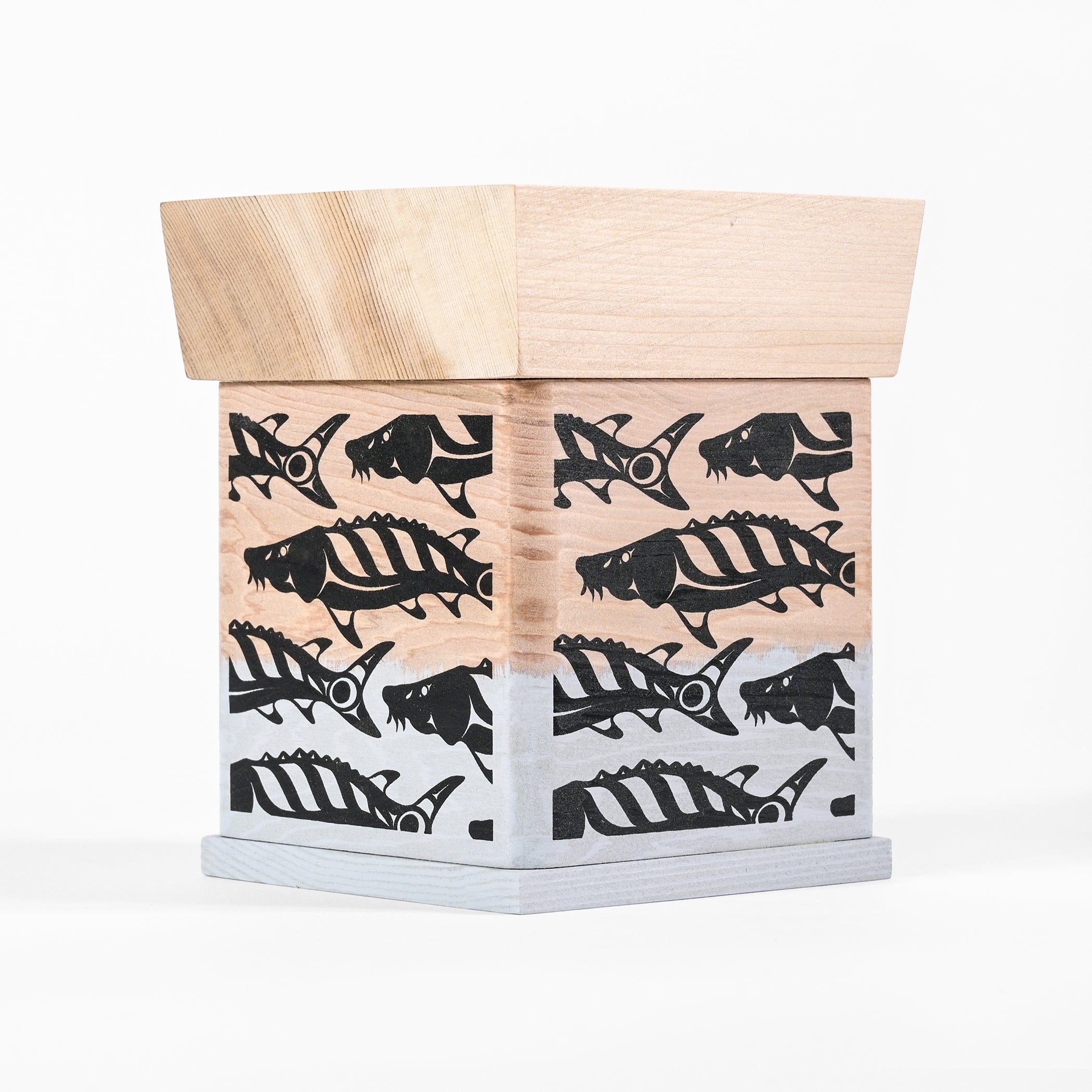 Sturgeon - Cedar Bentwood Box – Lattimer Gallery