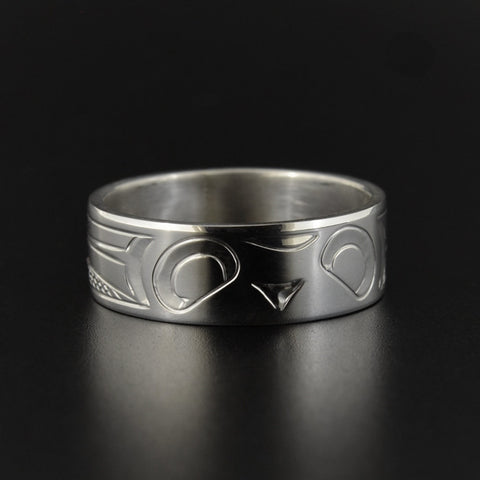 Owl - Silver Ring