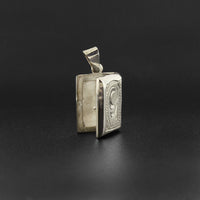 Killerwhale and Eagle - Silver Pendant