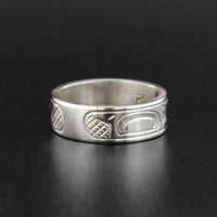 Raven - Silver Ring with Citrine