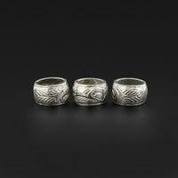 Assorted Designs - Silver Totem Bead
