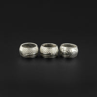 Assorted Designs - Silver Totem Bead