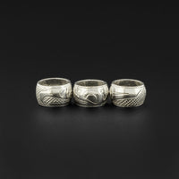 Assorted Designs - Silver Totem Bead