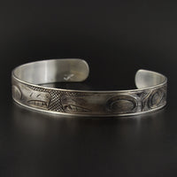 Wolves - Silver Bracelet