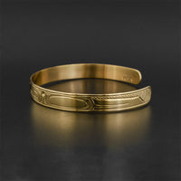 Killerwhales - 14k Gold Bracelet