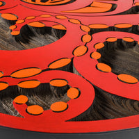 Octopus - 18" Red Cedar Panel