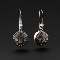 Foam Woman - Argillite Pendant and Earrings