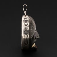 Foam Woman - Argillite Pendant and Earrings