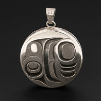 Foam Woman - Argillite Pendant and Earrings