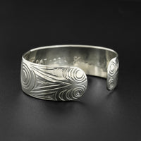 Goat Horn - Silver Bracelet