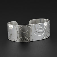 Abstract Thunderbird - Silver Bracelet