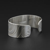 Abstract Thunderbird - Silver Bracelet